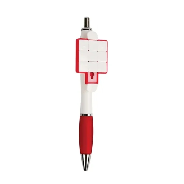 Puzzle Plunge-Action Ballpoint Pen - Puzzle Plunge-Action Ballpoint Pen - Image 12 of 20