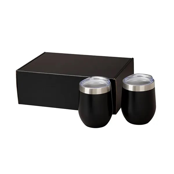 Brisbane II Two-Piece Classic Wine Tumbler Gift Set - Brisbane II Two-Piece Classic Wine Tumbler Gift Set - Image 7 of 13