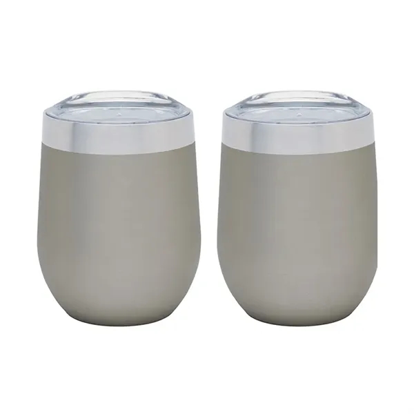 Brisbane II Two-Piece Classic Wine Tumbler Gift Set - Brisbane II Two-Piece Classic Wine Tumbler Gift Set - Image 11 of 13