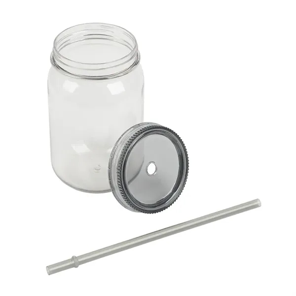 Bootlegger II 27 oz. RPET Mason Jar Tumbler - Bootlegger II 27 oz. RPET Mason Jar Tumbler - Image 4 of 40