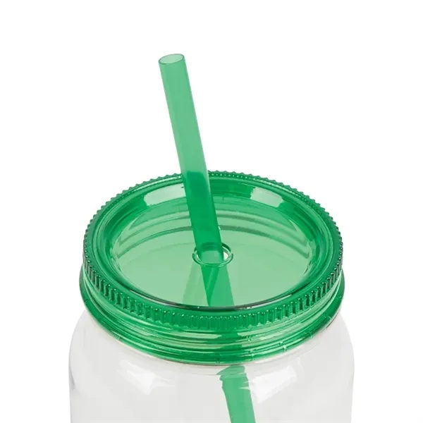 Bootlegger II 27 oz. RPET Mason Jar Tumbler - Bootlegger II 27 oz. RPET Mason Jar Tumbler - Image 19 of 40