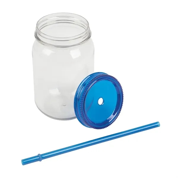 Bootlegger II 27 oz. RPET Mason Jar Tumbler - Bootlegger II 27 oz. RPET Mason Jar Tumbler - Image 22 of 40