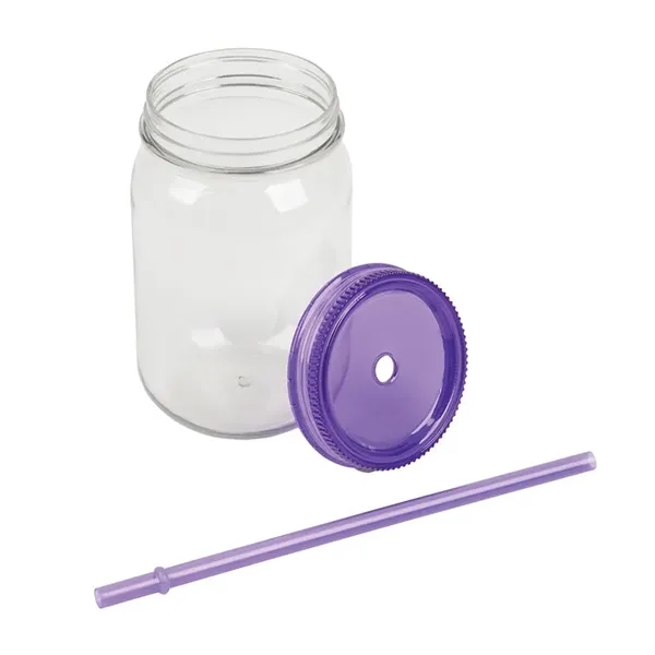 Bootlegger II 27 oz. RPET Mason Jar Tumbler - Bootlegger II 27 oz. RPET Mason Jar Tumbler - Image 26 of 40