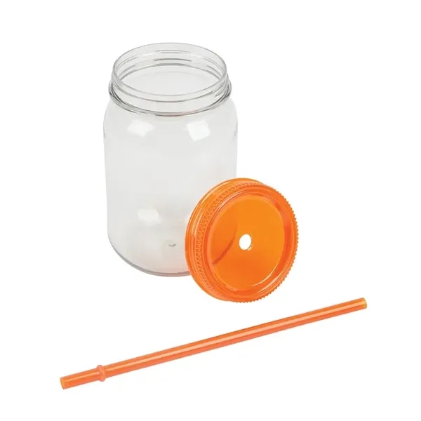 Bootlegger II 27 oz. RPET Mason Jar Tumbler - Bootlegger II 27 oz. RPET Mason Jar Tumbler - Image 34 of 40
