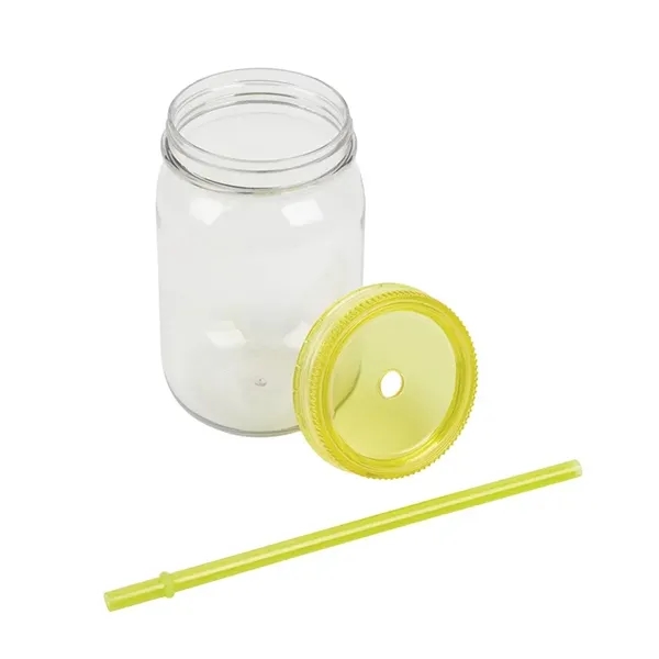 Bootlegger II 27 oz. RPET Mason Jar Tumbler - Bootlegger II 27 oz. RPET Mason Jar Tumbler - Image 38 of 40