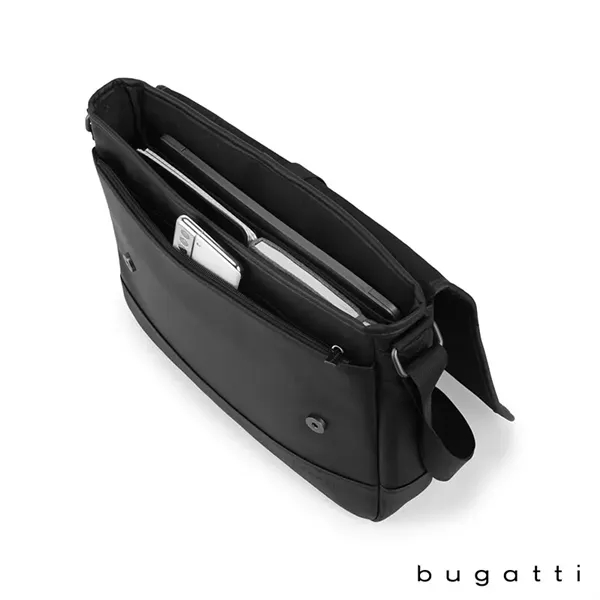 Bugatti Gin & Twill Messenger Bag - Bugatti Gin & Twill Messenger Bag - Image 3 of 5