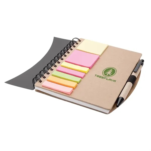 Broome Junior Notebook with Pen, Flags & Sticky Notes - Broome Junior Notebook with Pen, Flags & Sticky Notes - Image 7 of 10
