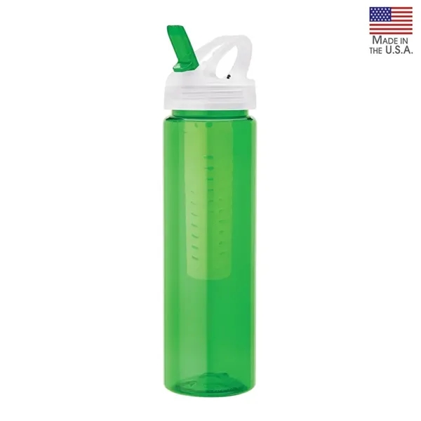 Newport 25 oz. PET Bottle with Flip Spout & Infuser - Newport 25 oz. PET Bottle with Flip Spout & Infuser - Image 3 of 5