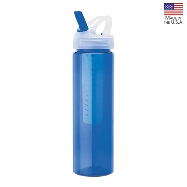Newport 25 oz. PET Bottle with Flip Spout & Infuser - Newport 25 oz. PET Bottle with Flip Spout & Infuser - Image 4 of 5