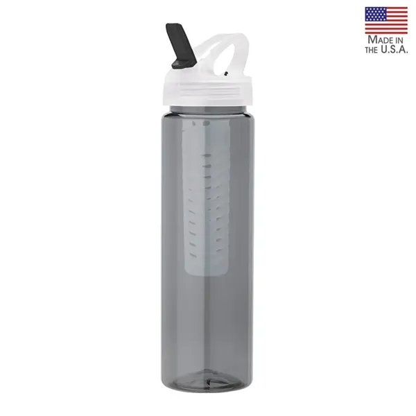Newport 25 oz. PET Bottle with Flip Spout & Infuser - Newport 25 oz. PET Bottle with Flip Spout & Infuser - Image 5 of 5
