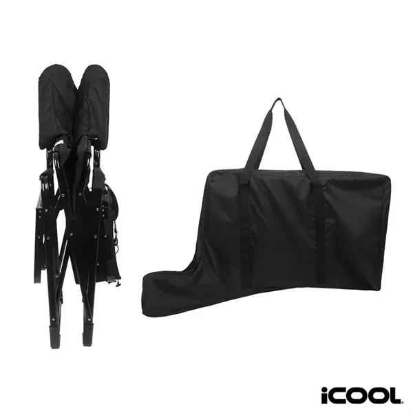 iCOOL Twin Peaks Deluxe Camping Chair With 18-Can Cooler - iCOOL Twin Peaks Deluxe Camping Chair With 18-Can Cooler - Image 7 of 22