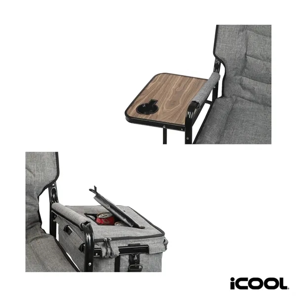iCOOL Twin Peaks Deluxe Camping Chair With 18-Can Cooler - iCOOL Twin Peaks Deluxe Camping Chair With 18-Can Cooler - Image 20 of 22