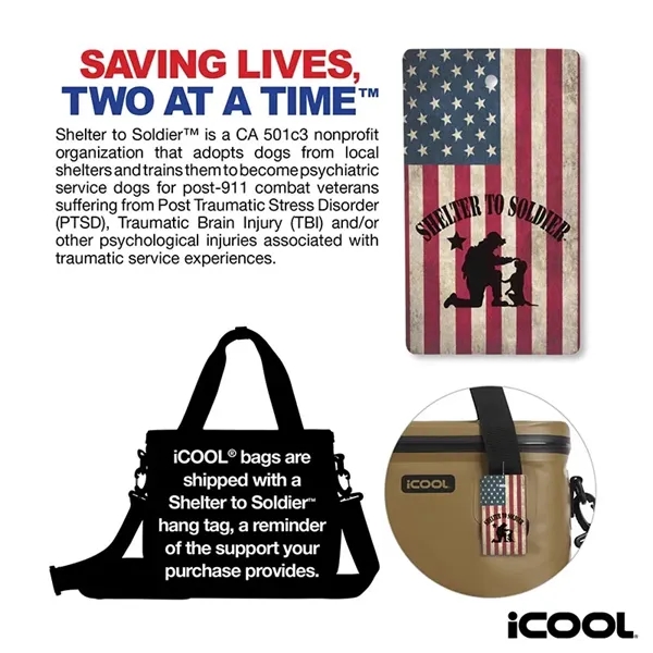 iCOOL® Teton 8-Can Waterproof Cooler - iCOOL® Teton 8-Can Waterproof Cooler - Image 8 of 17