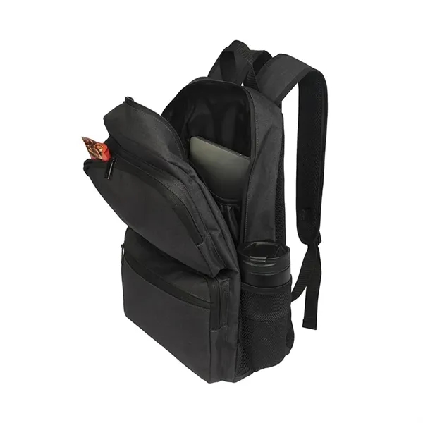 Reed RPET Laptop Backpack - Reed RPET Laptop Backpack - Image 4 of 12