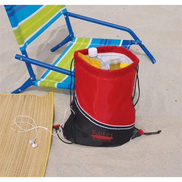 Mazzo Drawstring Cooler - Mazzo Drawstring Cooler - Image 8 of 20