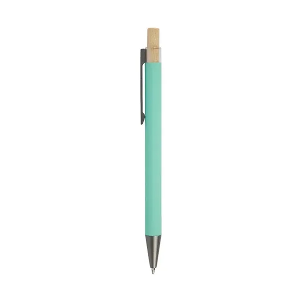 Arundi Recycled Aluminum Pen With Bamboo Plunger - Arundi Recycled Aluminum Pen With Bamboo Plunger - Image 8 of 40