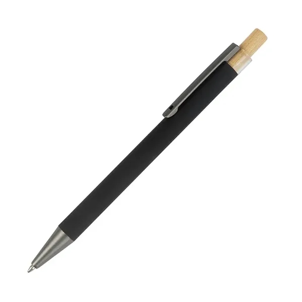 Arundi Recycled Aluminum Pen With Bamboo Plunger - Arundi Recycled Aluminum Pen With Bamboo Plunger - Image 15 of 40
