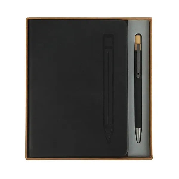 Manhattan II Gift Set w/ Magnetic Journal & Recycled Pen - Manhattan II Gift Set w/ Magnetic Journal & Recycled Pen - Image 19 of 49