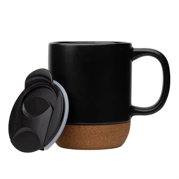 Kenya 14 oz. Ceramic Mug With Cork Base - Kenya 14 oz. Ceramic Mug With Cork Base - Image 4 of 28