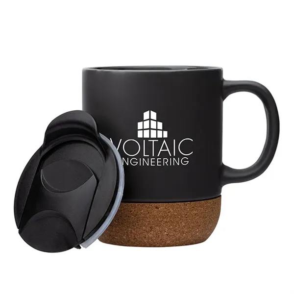 Kenya 14 oz. Ceramic Mug With Cork Base - Kenya 14 oz. Ceramic Mug With Cork Base - Image 18 of 28
