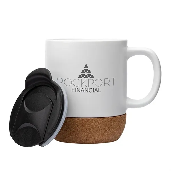 Kenya 14 oz. Ceramic Mug With Cork Base - Kenya 14 oz. Ceramic Mug With Cork Base - Image 24 of 28