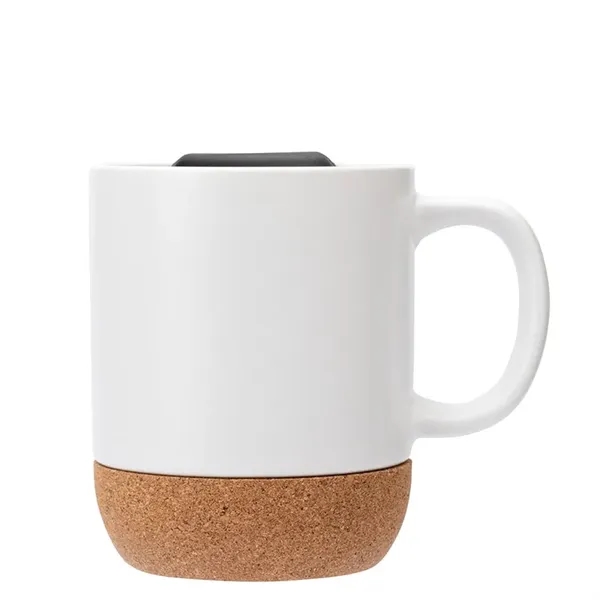 Kenya 14 oz. Ceramic Mug With Cork Base - Kenya 14 oz. Ceramic Mug With Cork Base - Image 28 of 28