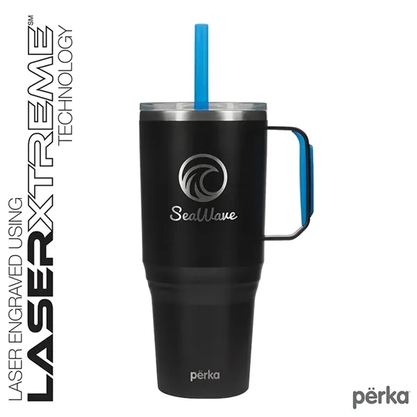 Perka® Portofino 36 oz. Double Wall Recycled Stainless St... - Perka® Portofino 36 oz. Double Wall Recycled Stainless St... - Image 5 of 44