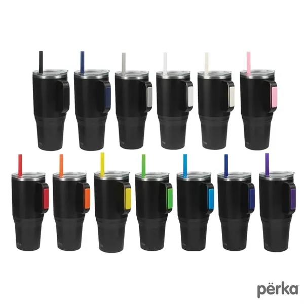 Perka® Portofino 36 oz. Double Wall Recycled Stainless St... - Perka® Portofino 36 oz. Double Wall Recycled Stainless St... - Image 12 of 44