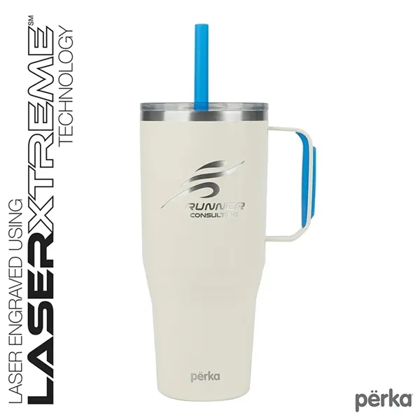 Perka® Portofino 36 oz. Double Wall Recycled Stainless St... - Perka® Portofino 36 oz. Double Wall Recycled Stainless St... - Image 15 of 44