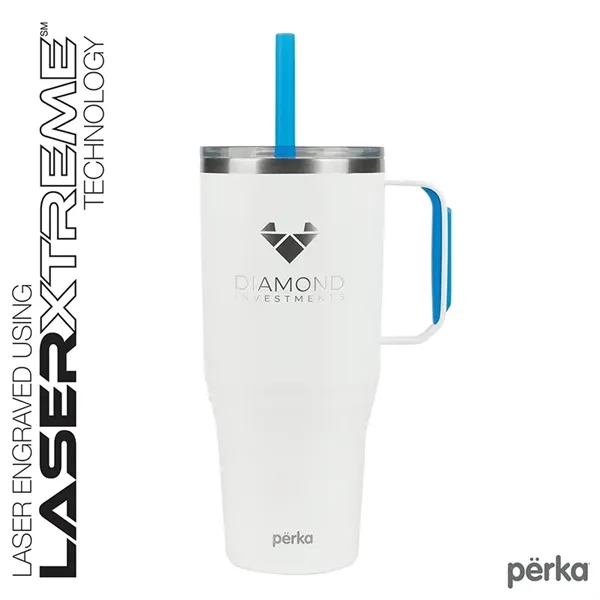 Perka® Portofino 36 oz. Double Wall Recycled Stainless St... - Perka® Portofino 36 oz. Double Wall Recycled Stainless St... - Image 35 of 44