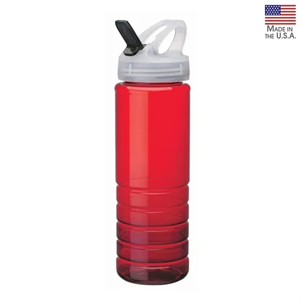Malibu 26 oz. PET Bottle with Flip Spout - Malibu 26 oz. PET Bottle with Flip Spout - Image 5 of 6