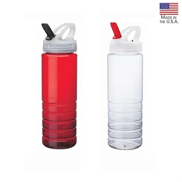 Malibu 26 oz. PET Bottle with Flip Spout - Malibu 26 oz. PET Bottle with Flip Spout - Image 6 of 6