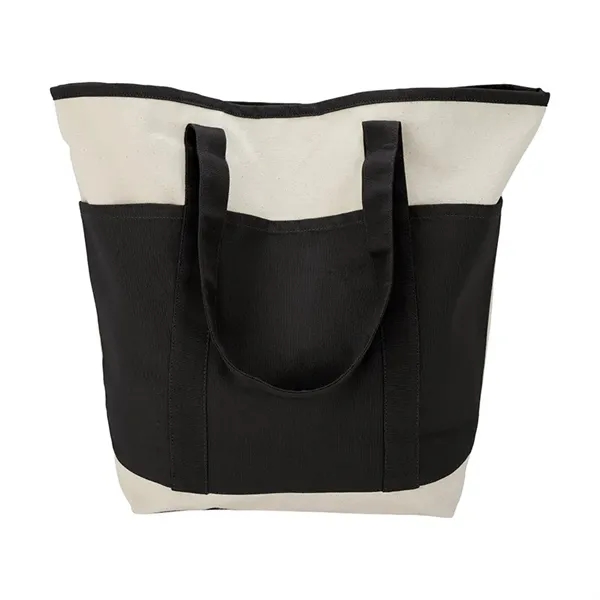 Myrtle Natural Canvas Tote - Myrtle Natural Canvas Tote - Image 1 of 9