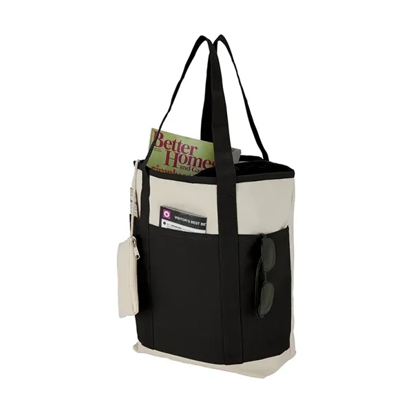 Myrtle Natural Canvas Tote - Myrtle Natural Canvas Tote - Image 4 of 9