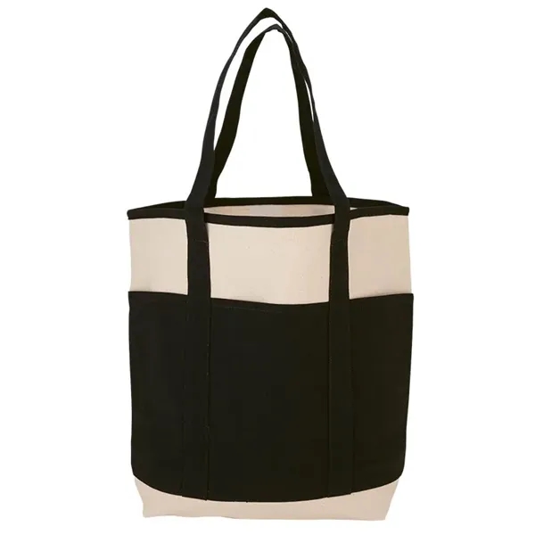 Myrtle Natural Canvas Tote - Myrtle Natural Canvas Tote - Image 5 of 9