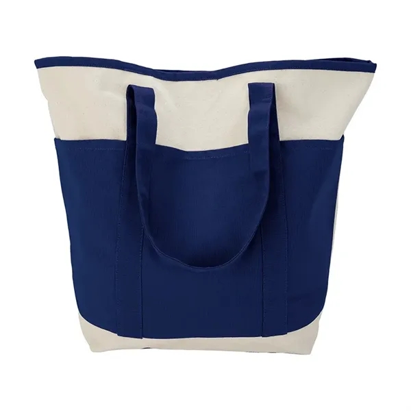 Myrtle Natural Canvas Tote - Myrtle Natural Canvas Tote - Image 6 of 9