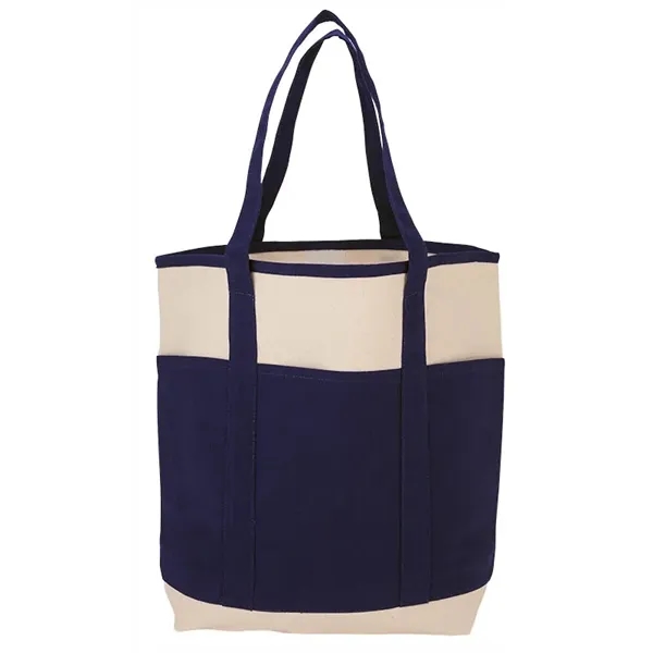 Myrtle Natural Canvas Tote - Myrtle Natural Canvas Tote - Image 9 of 9