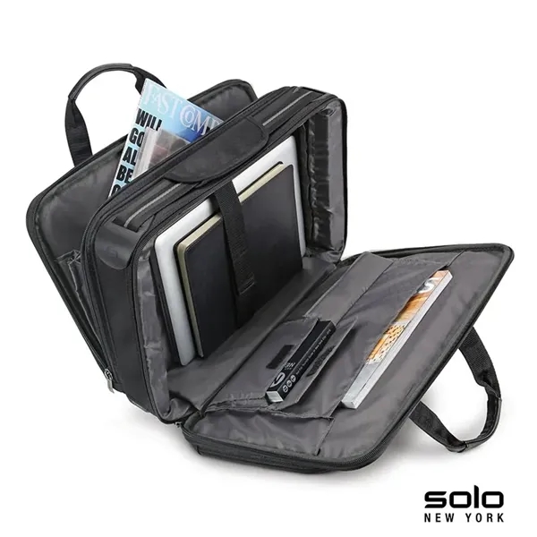 Solo New York Paramount Retractable Strap Briefcase - Solo New York Paramount Retractable Strap Briefcase - Image 8 of 10