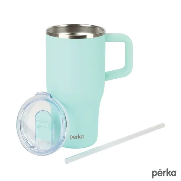 Perka® Myrton 20 oz. Double Wall, Recycled Stainless Stee... - Perka® Myrton 20 oz. Double Wall, Recycled Stainless Stee... - Image 4 of 28