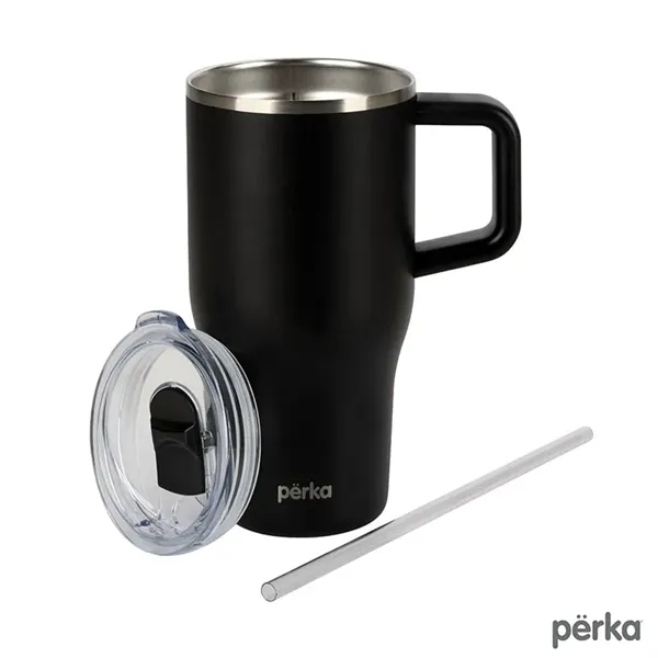 Perka® Myrton 20 oz. Double Wall, Recycled Stainless Stee... - Perka® Myrton 20 oz. Double Wall, Recycled Stainless Stee... - Image 12 of 28