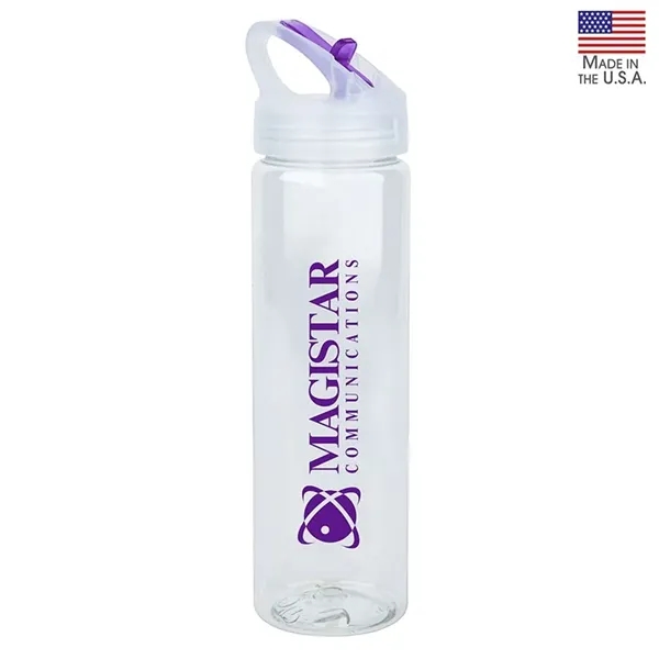 NEWPORT II 25 oz. PET Bottle with Flip Spout - NEWPORT II 25 oz. PET Bottle with Flip Spout - Image 13 of 21