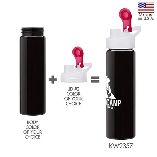 Newport VII 25 oz. Water Bottle w/ Integrated Handle - Newport VII 25 oz. Water Bottle w/ Integrated Handle - Image 2 of 6