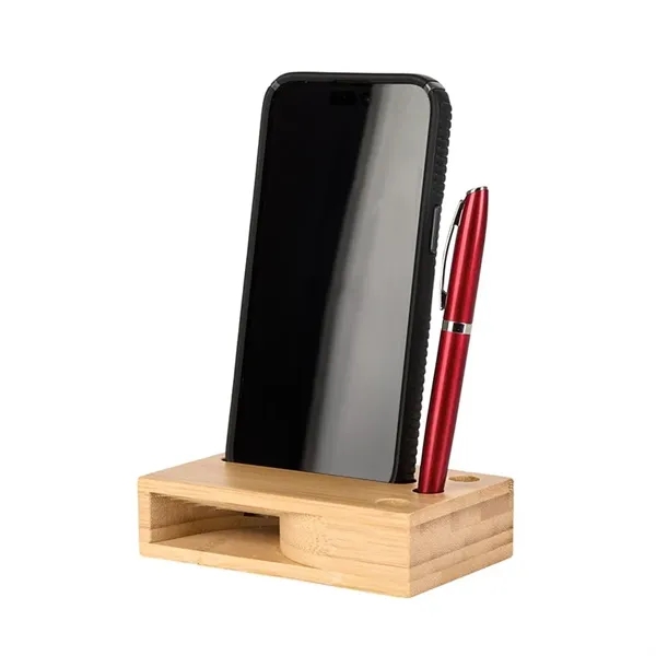 Allegra Bamboo Phone Stand & Amplifier - Allegra Bamboo Phone Stand & Amplifier - Image 4 of 6