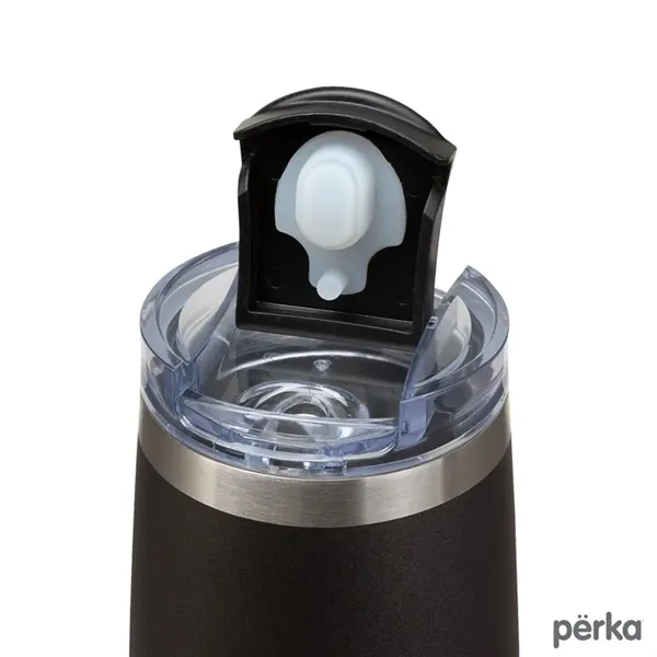 Perka® Erie 16 oz. Double Wall Stainless Steel Tumbler - Perka® Erie 16 oz. Double Wall Stainless Steel Tumbler - Image 15 of 36
