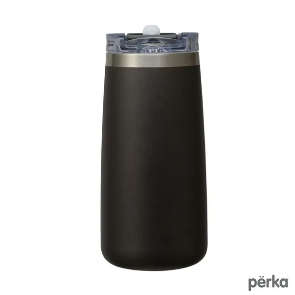 Perka® Erie 16 oz. Double Wall Stainless Steel Tumbler - Perka® Erie 16 oz. Double Wall Stainless Steel Tumbler - Image 20 of 36