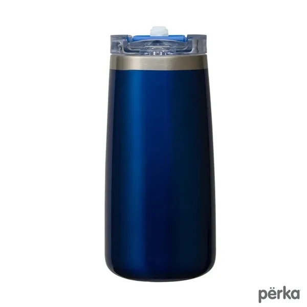 Perka® Erie 16 oz. Double Wall Stainless Steel Tumbler - Perka® Erie 16 oz. Double Wall Stainless Steel Tumbler - Image 28 of 36