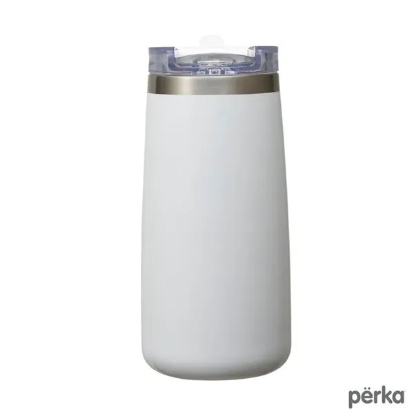 Perka® Erie 16 oz. Double Wall Stainless Steel Tumbler - Perka® Erie 16 oz. Double Wall Stainless Steel Tumbler - Image 36 of 36