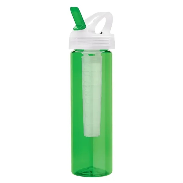 Newport 25 oz. PET Bottle with Flip Spout & Ice Stick - Newport 25 oz. PET Bottle with Flip Spout & Ice Stick - Image 3 of 7