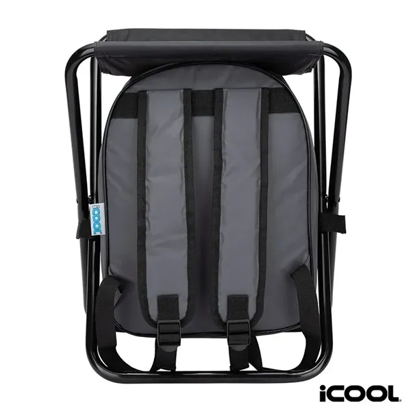 iCOOL® Cape Town 20-Can Capacity Backpack Cooler Chair - iCOOL® Cape Town 20-Can Capacity Backpack Cooler Chair - Image 5 of 11