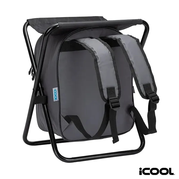 iCOOL® Cape Town 20-Can Capacity Backpack Cooler Chair - iCOOL® Cape Town 20-Can Capacity Backpack Cooler Chair - Image 6 of 11